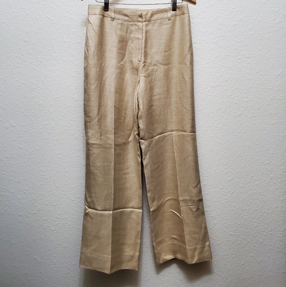 EUC Neiman Marcus 100% silk pants